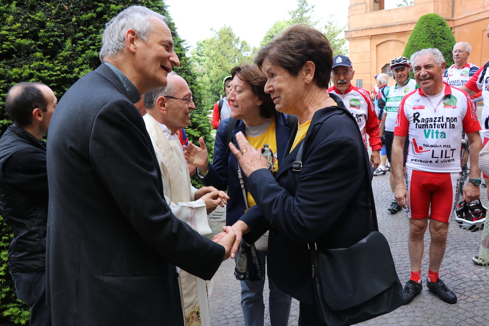 Mons. Zuppi e Brunetta