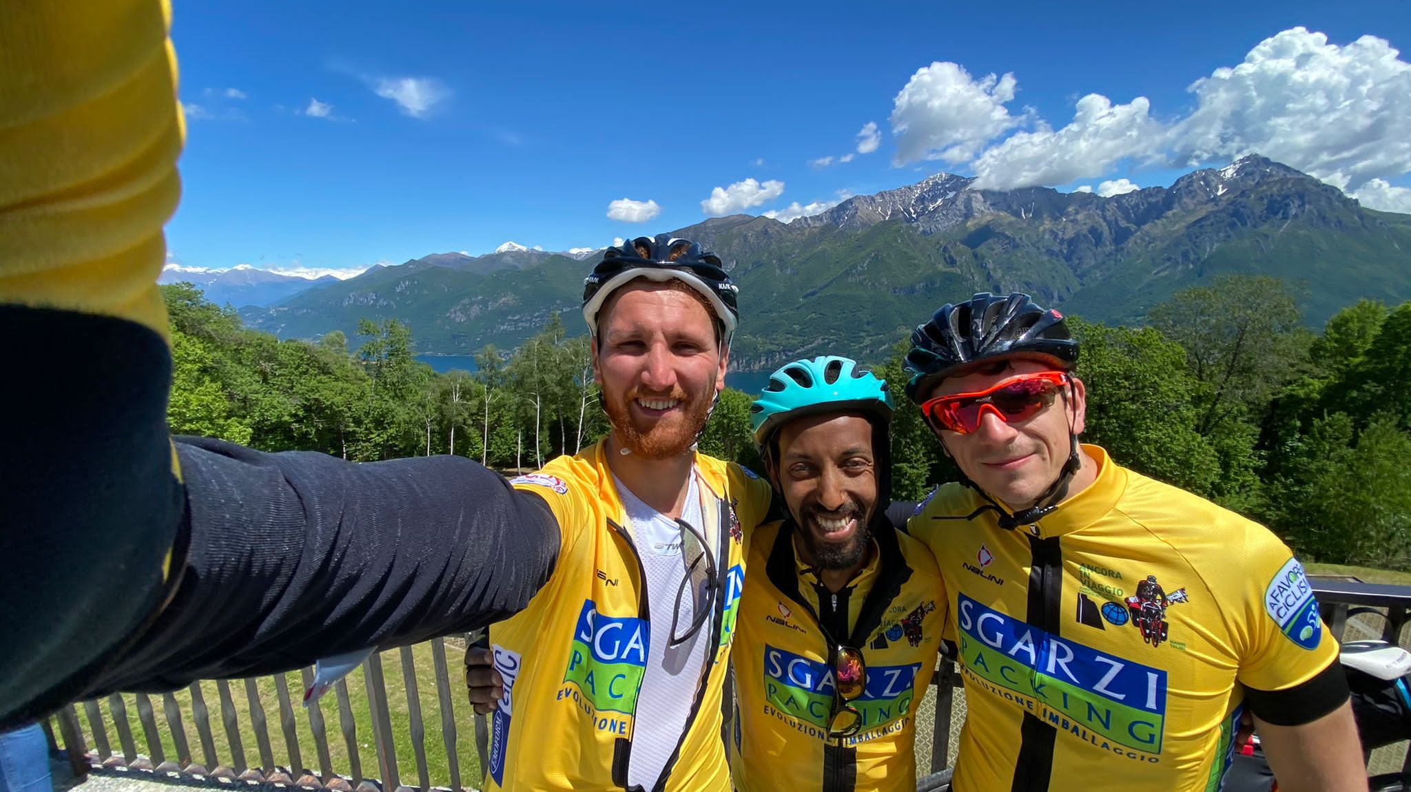 Ghisallo: Federico, Teodros, Alessio